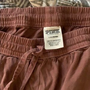 VS PINK light weight jogger pants